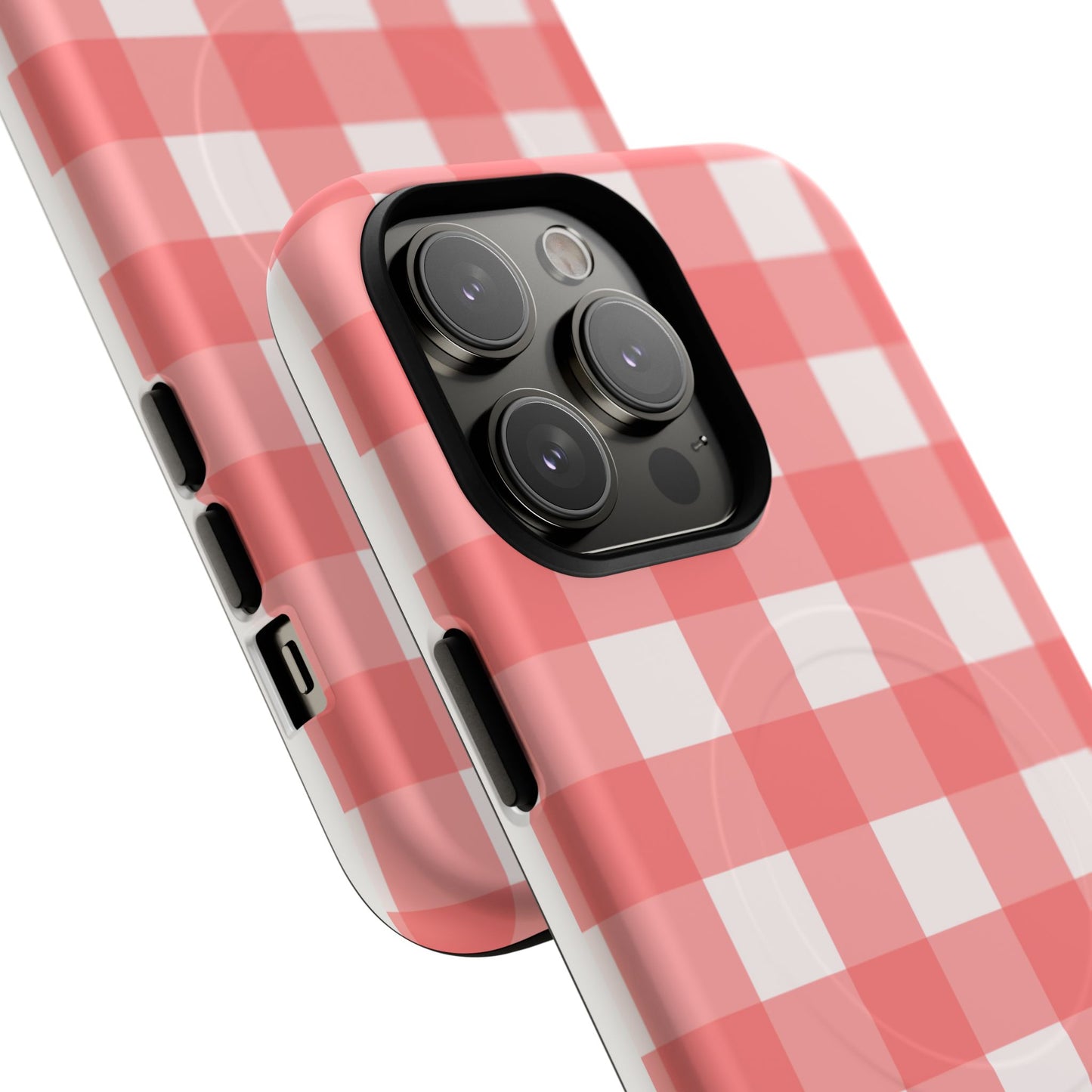 Red Gingham iPhone Case| Cute Checkered