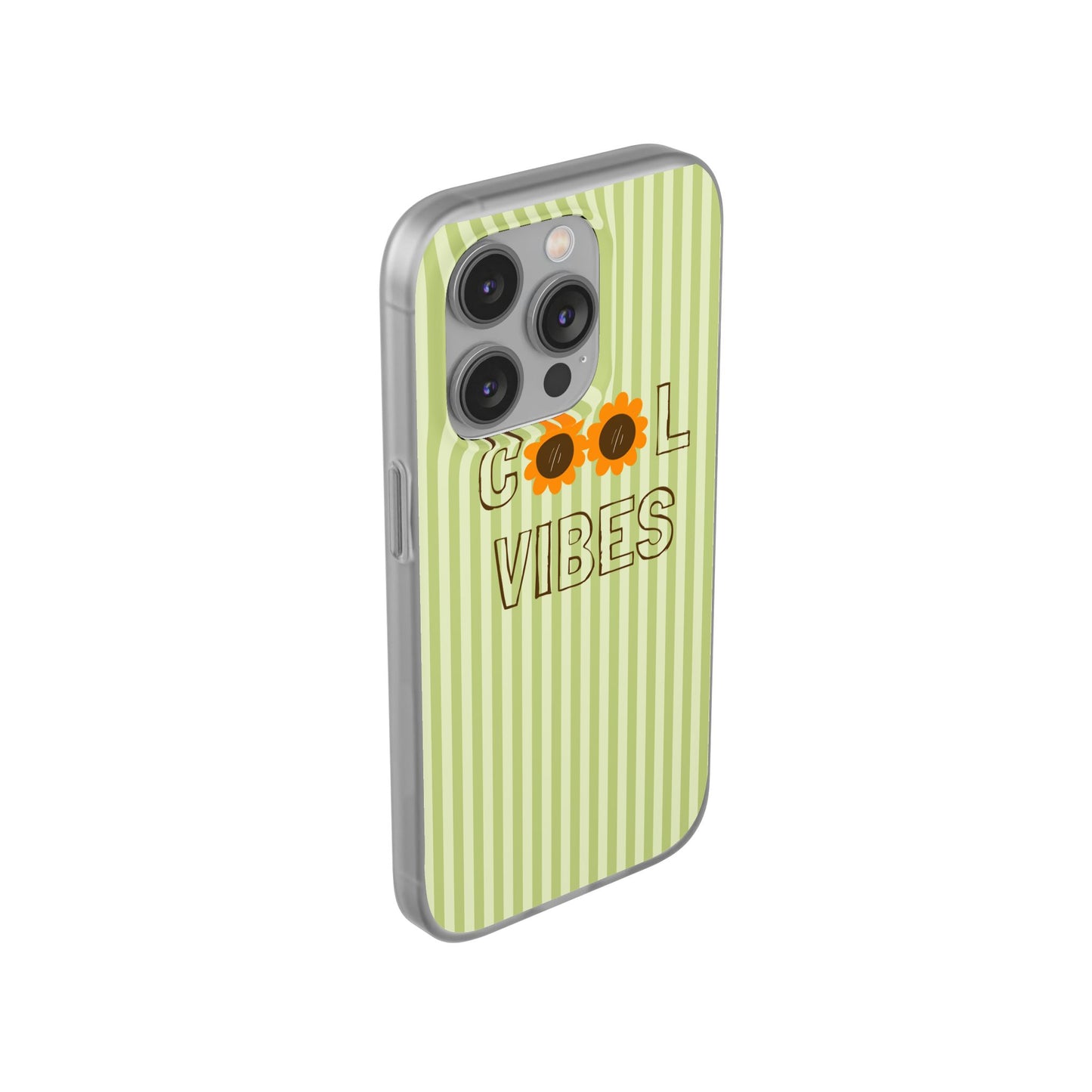 Retro Green Floral Phone Case- Cool Vibes Aesthetic Cover