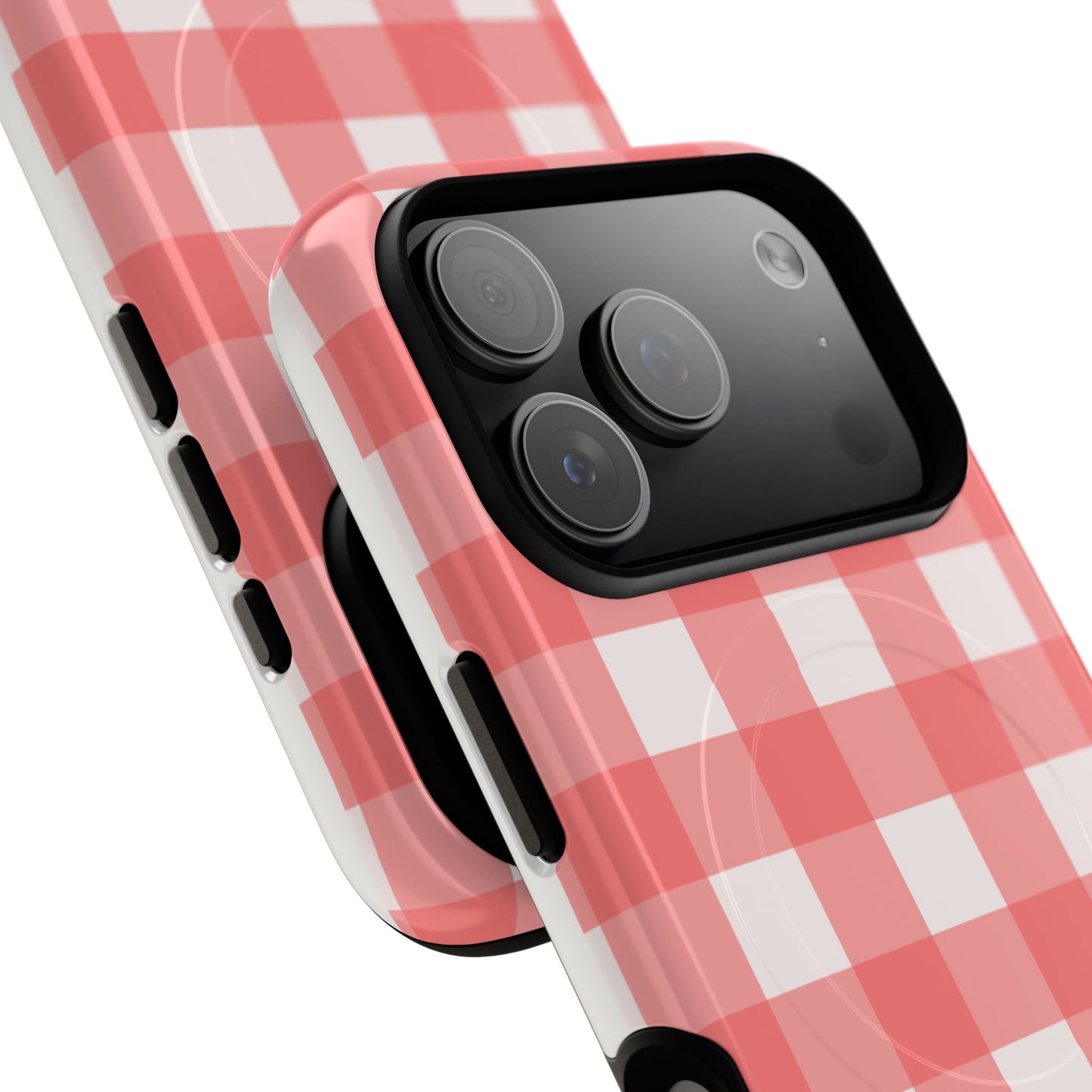 Red Gingham iPhone Case| Cute Checkered