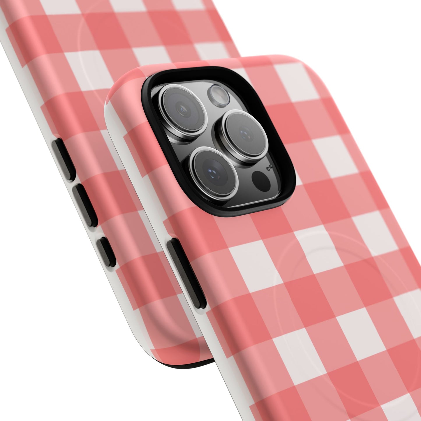 Red Gingham iPhone Case| Cute Checkered