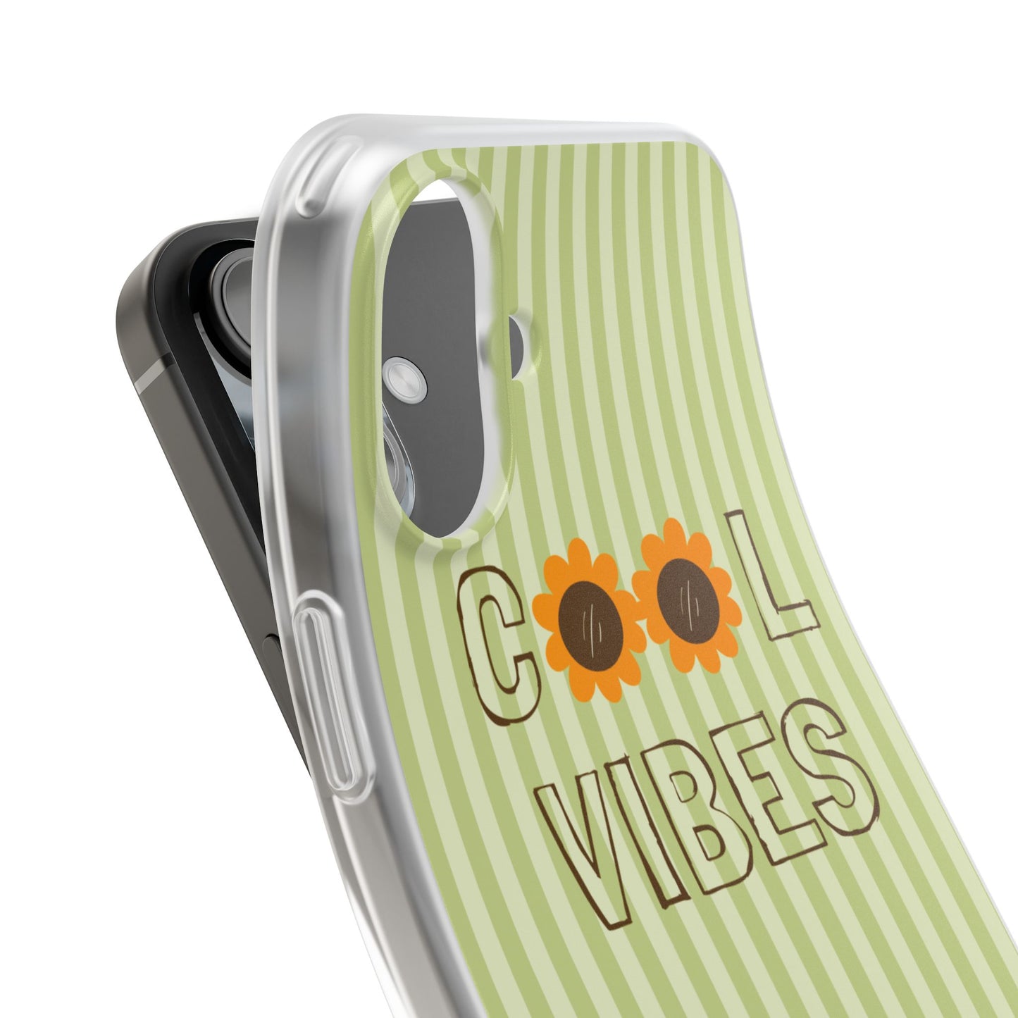 Retro Green Floral Phone Case- Cool Vibes Aesthetic Cover